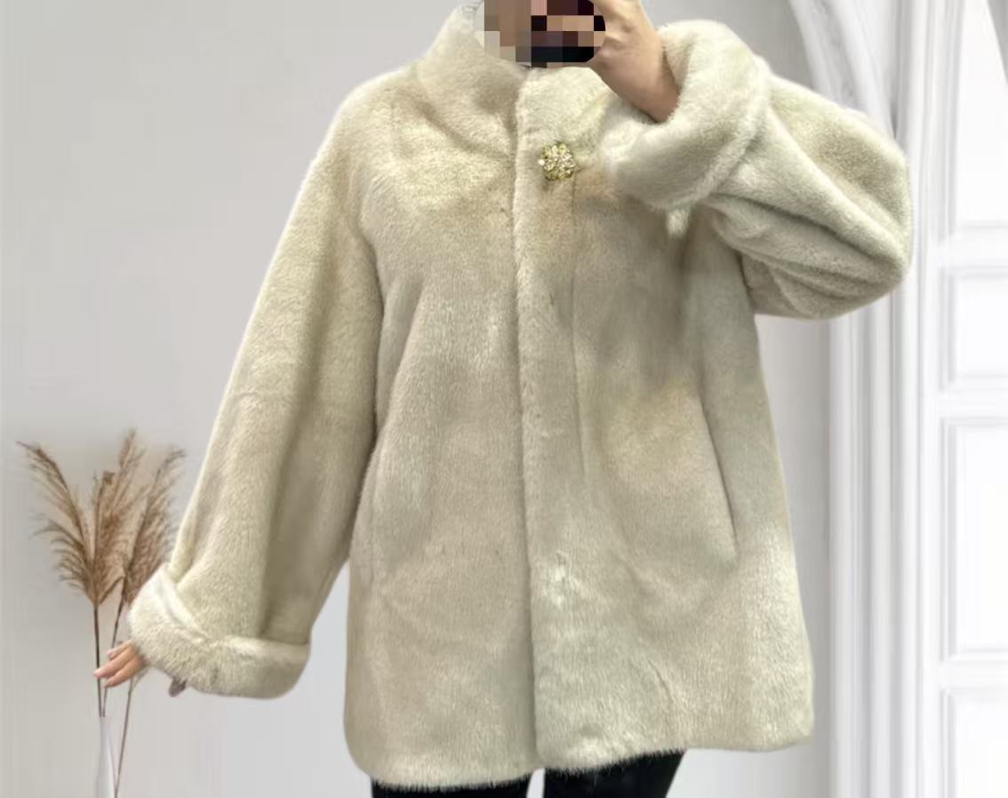 Fourrure Christy beige