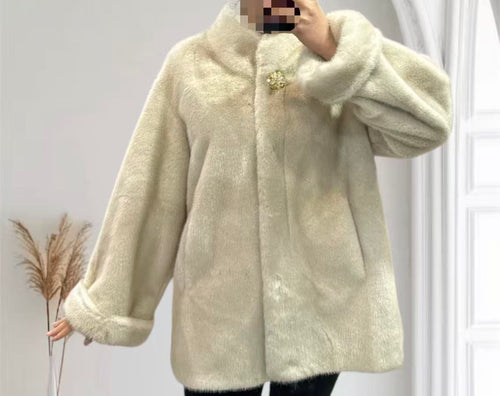 Fourrure Christy beige